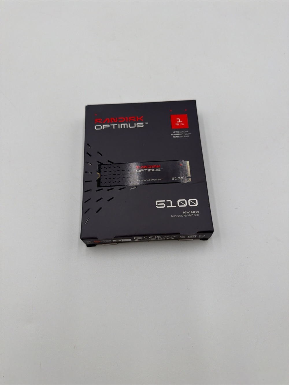 Sandisk Optimus 1TB SSD 5100 NVMe PCIe Gen 4.0 Internal Solid State Drive